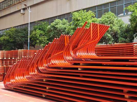 Customized Efficient Alloy Steel Boiler Parts Water Wall Panels Power Station