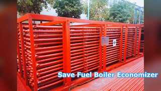Boiler Economizer Penghemat Bahan Bakar Baja Karbon ASME